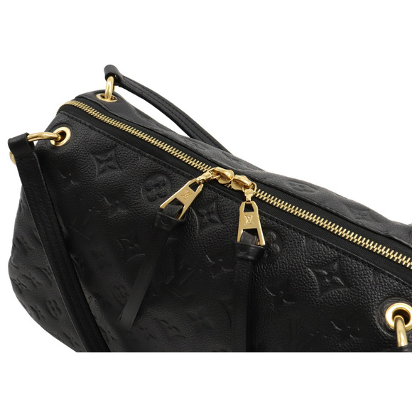 Louis Vuitton Monogram Empreinte Ponthieu PM Shoulder Bag Noir Black - Picture 6 of 8
